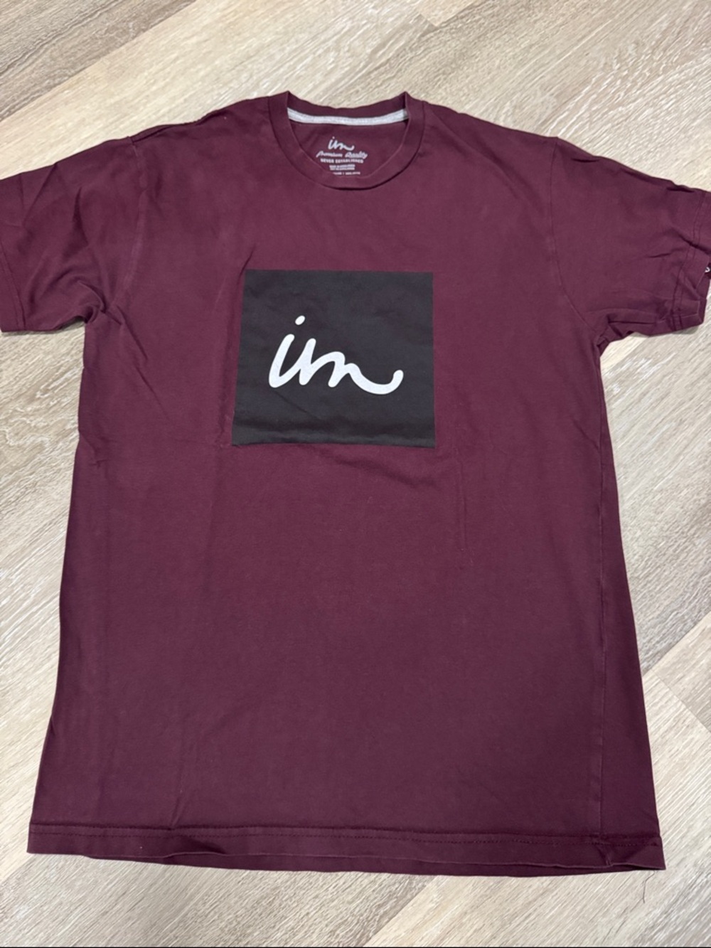 GUC Imperial Motion Graphic Crew Neck T-Shirt - Maroon